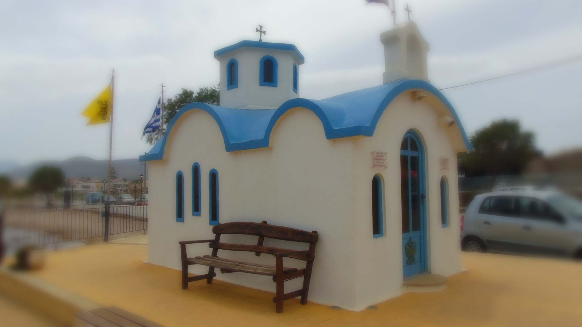 Blurred Church