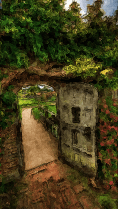 Through the garden&nbsp;gate