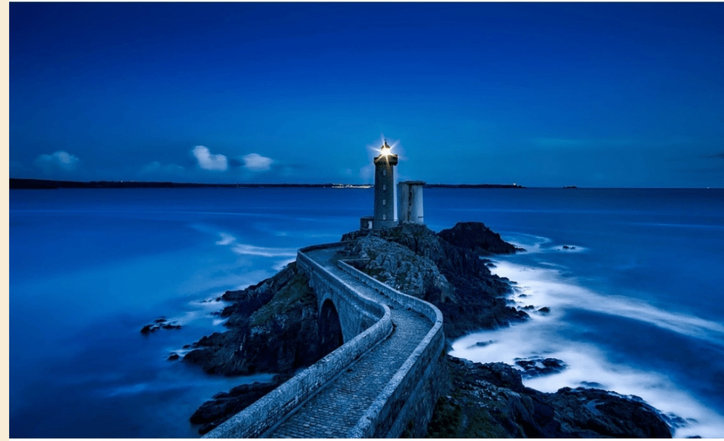 lighthouse on the coast